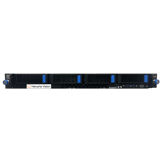 Servidor de Grabación / 1U / Incluye 1 licencia WAVE-PRO04 / 470 Mbps / Incluye 48TB / Intel Xeon 6333P / 16GB RAM / Dual SSD 480GB / 4x HDD 3.5" / RAID 0/1/5/6 / Windows IoT / HDMI-VGA / 2x GbE / IPMI / Fuente Redundante 450W / Riel Deslizant