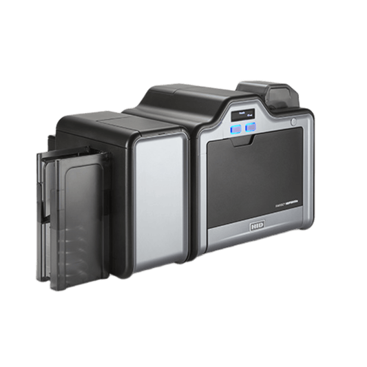 Impresora de Tarjetas HDP / Dye-Sublimation / Resolución 300 dpi / 16.7 Millones de Colores / Laminación y Codificación Opcional / Conexión USB y Ethernet / HID Global
