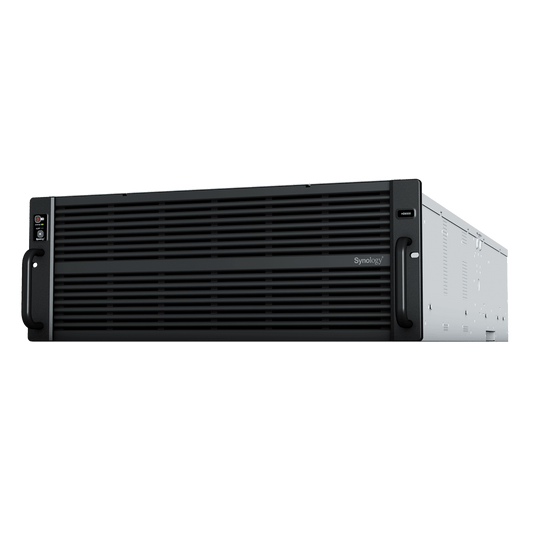 Servidor de Almacenamiento Synology HD6500 High Density 4U | 60 Bahías | Expansión hasta 300 Unidades | Procesadores Dual Intel Xeon Silver 10 Núcleos | Memoria DDR4 ECC RDIMM hasta 512 GB | Redes 10/25GbE | Fibre Channel | Garant&amp