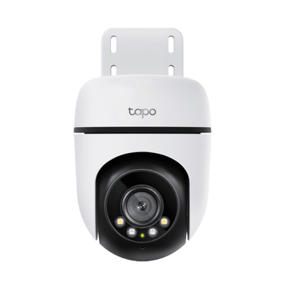 Cámara de Seguridad PTZ Exterior Wi-Fi / 2K 3 Megapixel (2304×1296) / 360° Panorámica Horizontal + 130° Vertical / Seguimiento Inteligente de Movimiento / Visión Nocturna a Color / IP65 / Compatible Alexa y Google Home