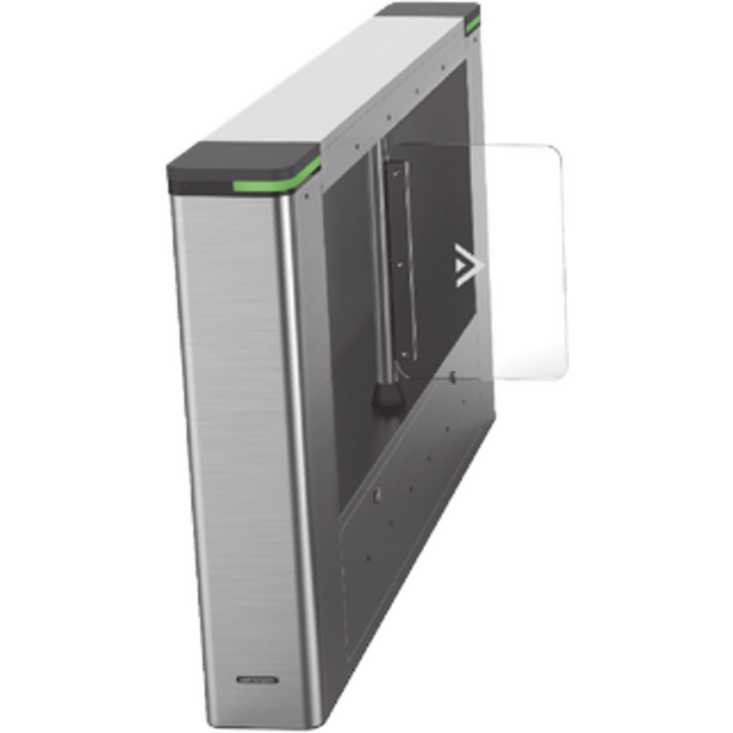 Torniquete IZQUIERDO tipo Swing para Carril de 65 cms / Incluye Lector de Tarjeta / TCP/IP / Administrable por iVMS-4200 (Requiere Torniquete Derecho) / 6,000,000 MCBF / 12 Pares de IR