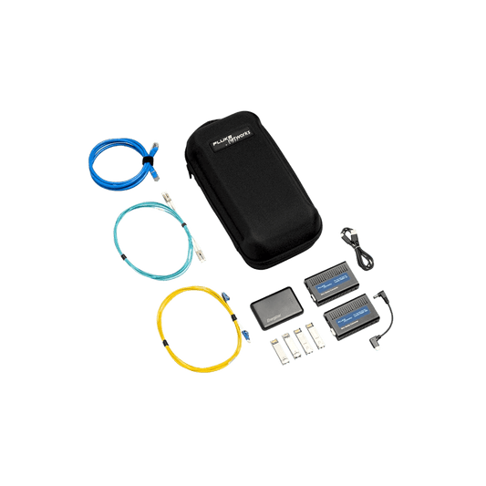 Probador de fibra para LinkIQ de 1 Gb/s y 10 Gb/s / Ping y Diagnóstico Switch / Bolsa de Transporte