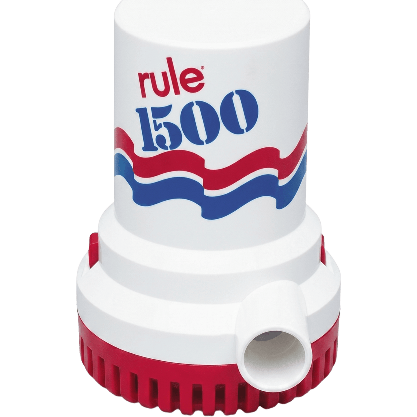 Bomba de Achique Sumergible Rule 03 / 1,500 GPH / 24V CD / Motor de Alta Eficiencia / Ejes de Acero Inoxidable / Protección Térmica TCO / Certificación CE e ISO 8849