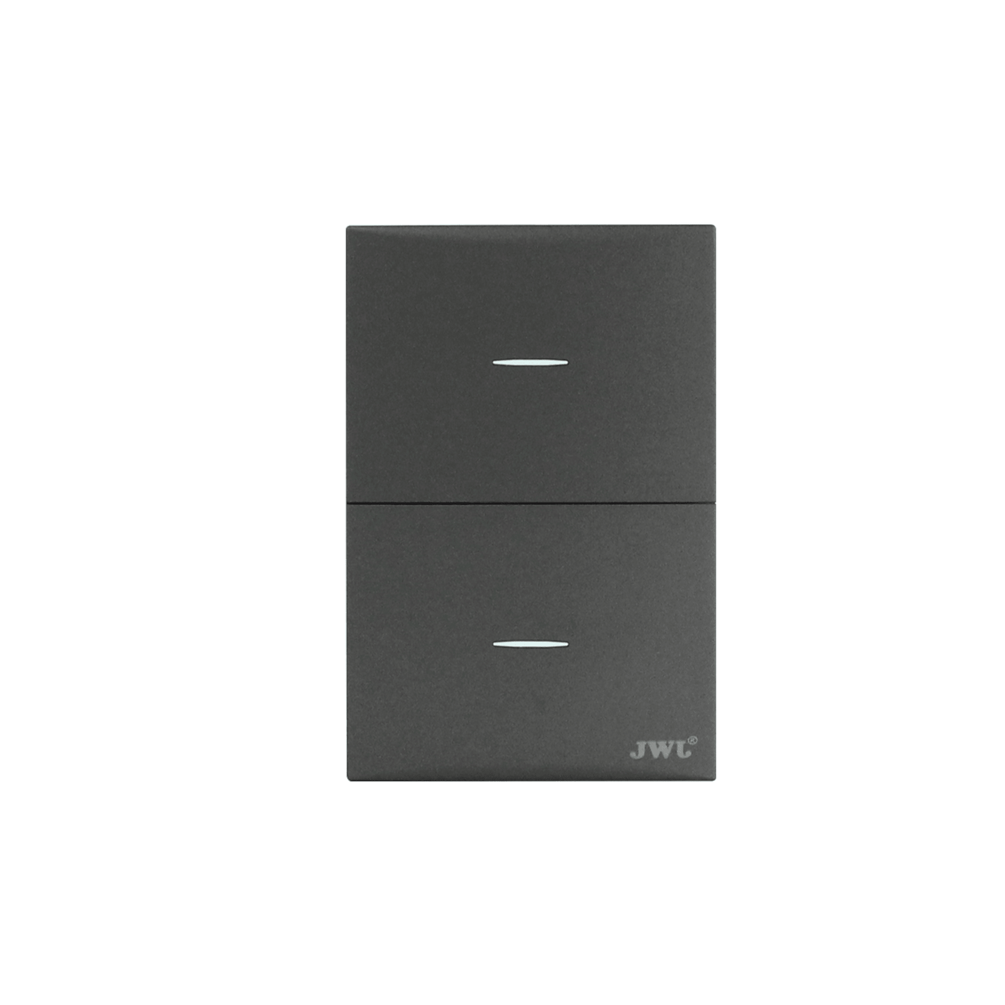 Placa con2 Interruptores Escalera  10 A 127 V  60 Hz.