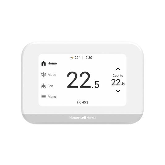 Termostato Inteligente ElitePRO S900 / Pantalla Táctil 4.3 pulgadas / Control WiFi-Bluetooth-Matter / Sensor de Humedad / Hasta 3H/2C Bomba de Calor / Certificación ENERGY STAR / Diseño Elegante Blanco o Negro