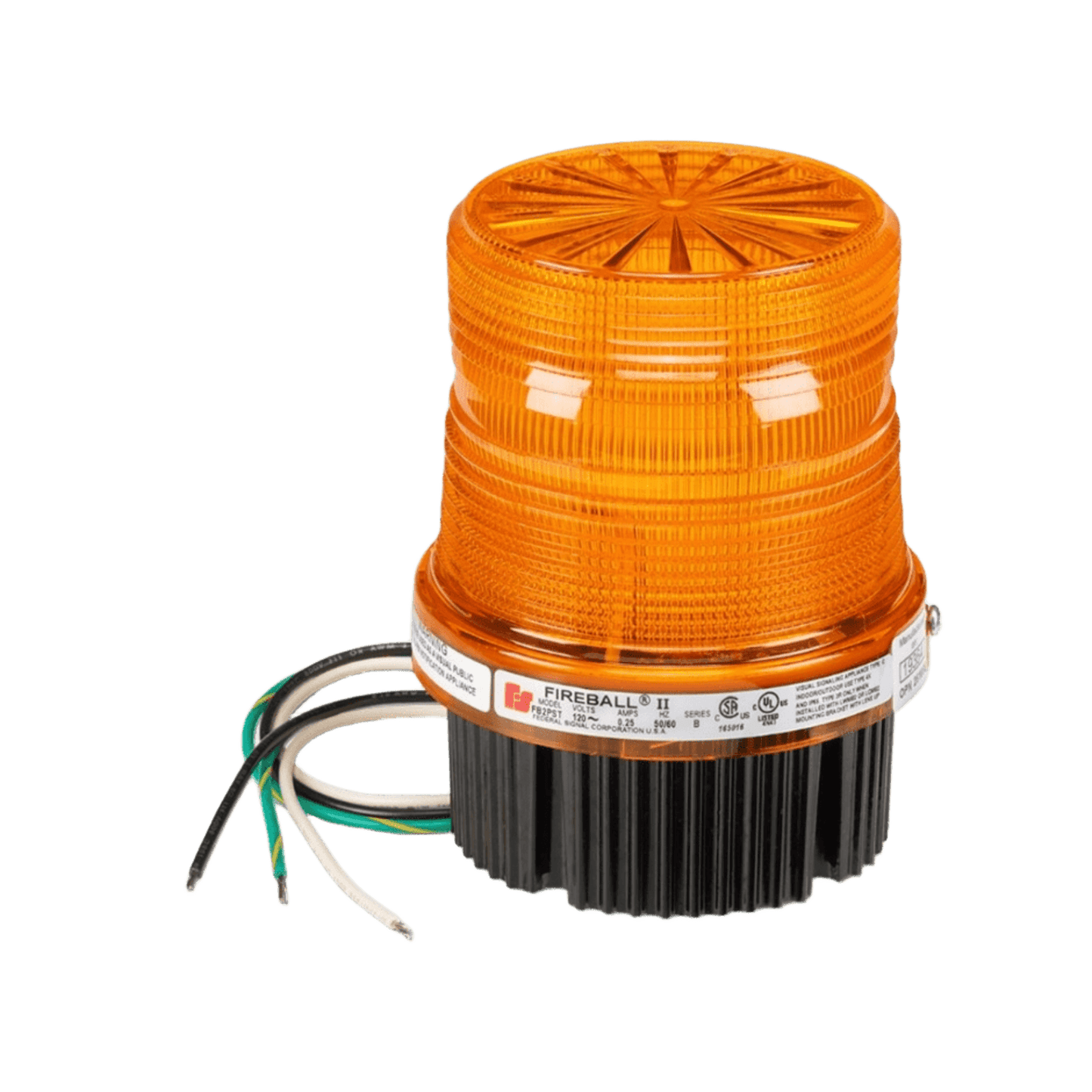 Fireball LED Luces de Advertencia y Estado para Ubicaciones Peligrosas color Rojo 120-240 VCA Cumple con IP66, IP67, IP69K / Listado UL y cUL / Clase I, División 2