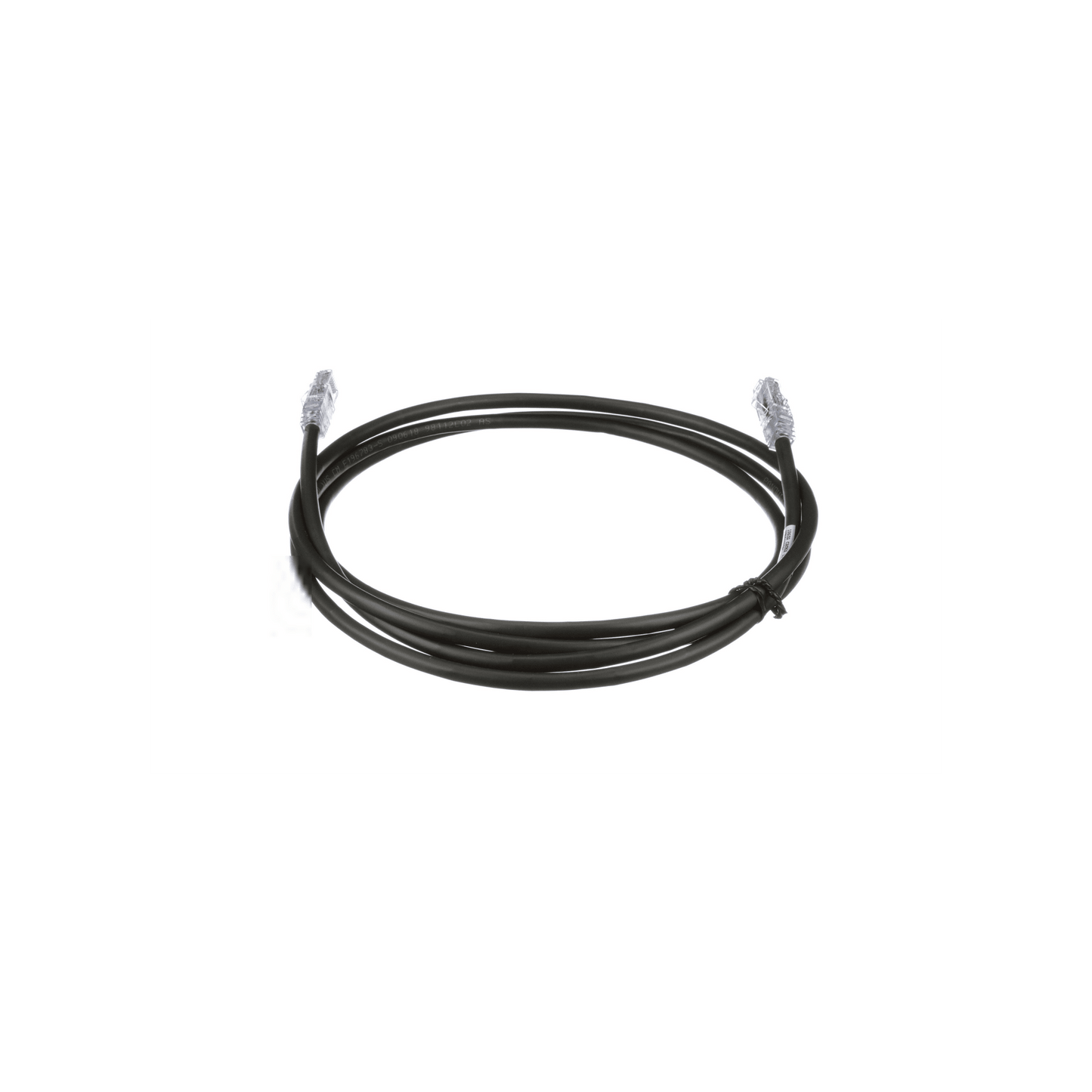 Cable de Parcheo UTP, Cat6A, 24 AWG, CM, Color Negro, 10.67 Metros (35 Pies)
