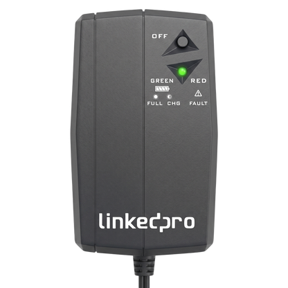 UPS de CD 25 W / Entrada 120 Vca / Salida 12 Vcd / Clavija NEMA 5-15P de entrada / Batería de Litio