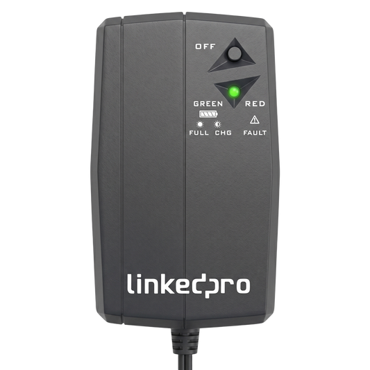 UPS de CD 25 W / Entrada 120 Vca / Salida 12 Vcd / Clavija NEMA 5-15P de entrada / Batería de Litio