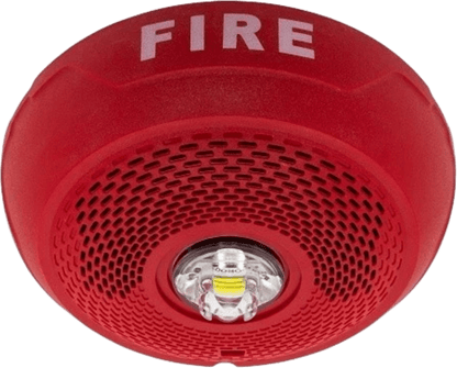 BOC C/LAMP ESTROBOSCOPICA tipo LED MONT EN TECHO CLR ROJO