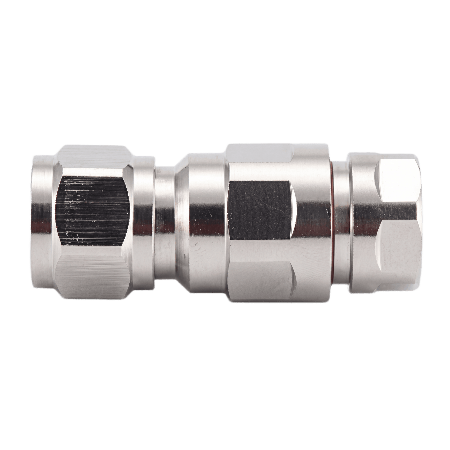 Conector N-Macho / 50&Omega; / CC~5 GHz / PIM3 ≤ -155 dBc / IP65 / Trimetal / Cable RF ½ pulgada