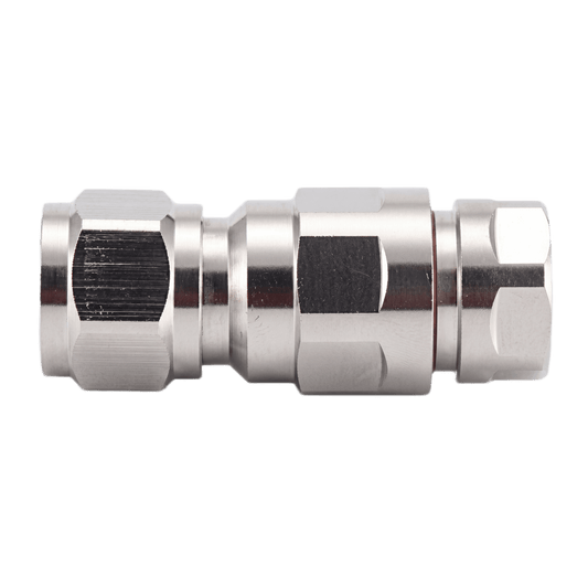 Conector N-Macho / 50&Omega; / CC~5 GHz / PIM3 ≤ -155 dBc / IP65 / Trimetal / Cable RF ½ pulgada