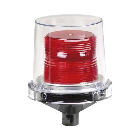 Luz LED electraray, para ubicaciónes peligrosas, UL y cUL , 120-240 Vca, rojo, parpadeo predeterminado
