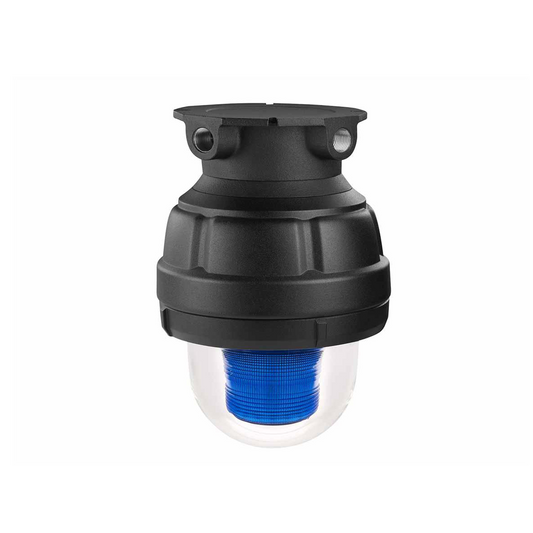 Luz de advertencia LED a prueba de explosion, color azul