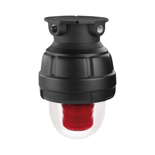 Luz de advertencia LED a prueba de explosion, color rojo