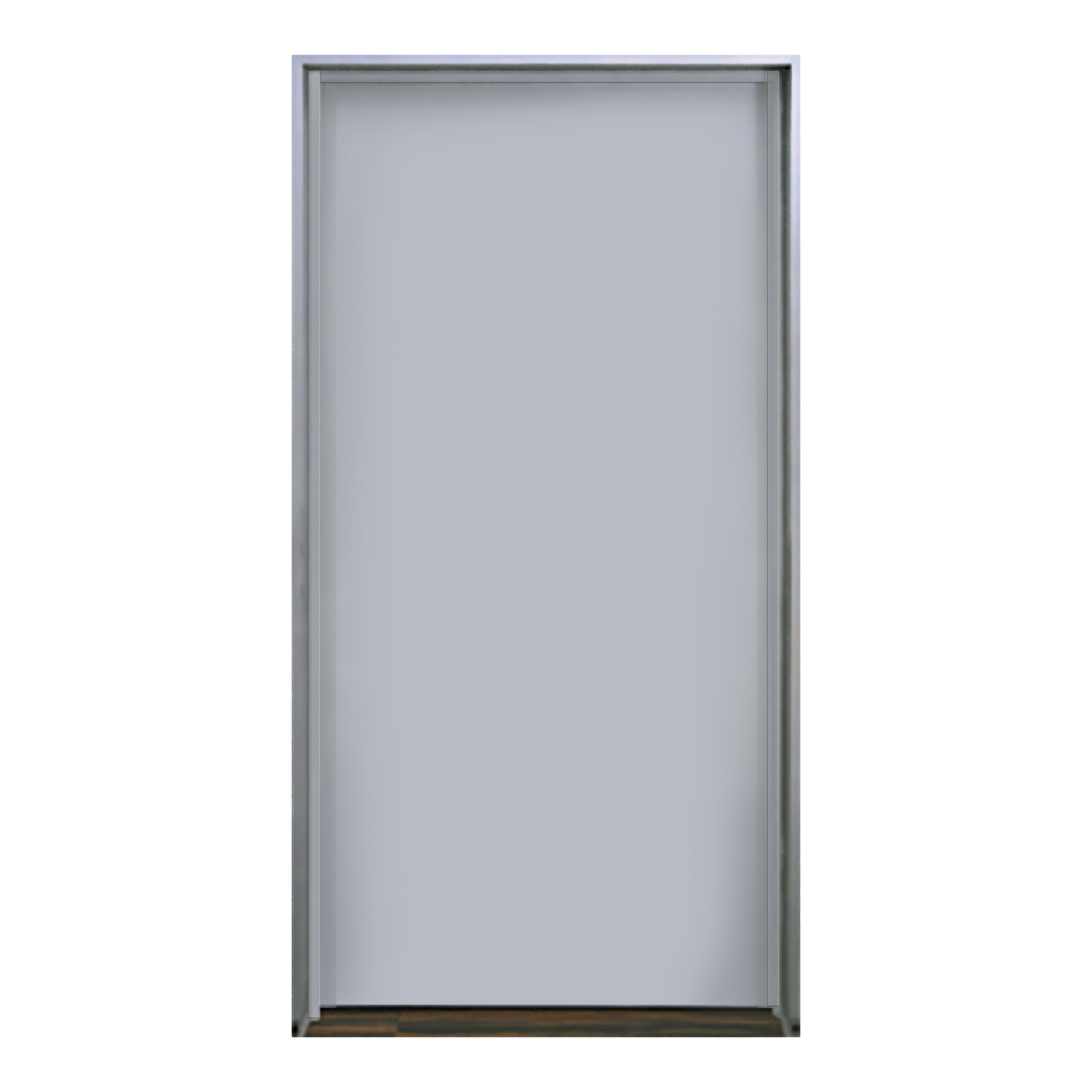 Puerta metálica galvanizada 3 ft x 7 ft