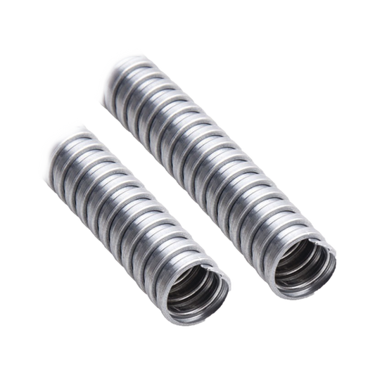 Tubo Flexible de 4" (100 mm) en Acero Galvanizado. Rollo con 12 m.