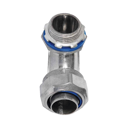 Conector Curvo para tubo tipo Liquidtight de 1/2"  (13 mm). Compatible con ANC-COT12.
