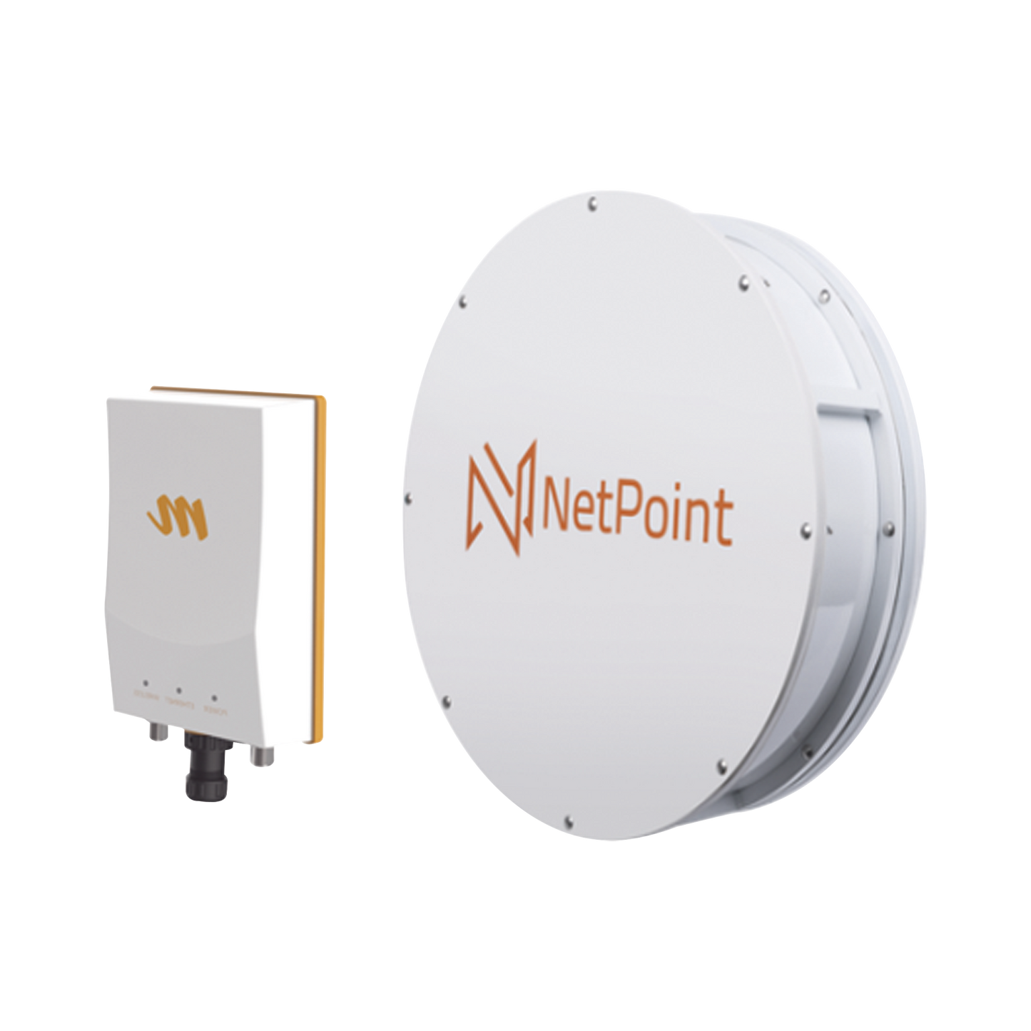 Kit de radio B5c con antena NPX2 de 34 dBi , Frecuencia (4.9-6.4 GHz), incluye jumper, inyector POE y montaje para torre o mástil, ideal para distancias de hasta 50km