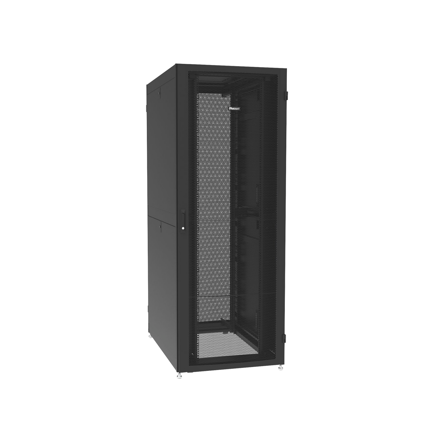 Gabinete Net-Verse para Centros de Datos, 45UR, 800mm de Ancho, 1000mm de Profundidad, Fabricado en Acero, Color Negro