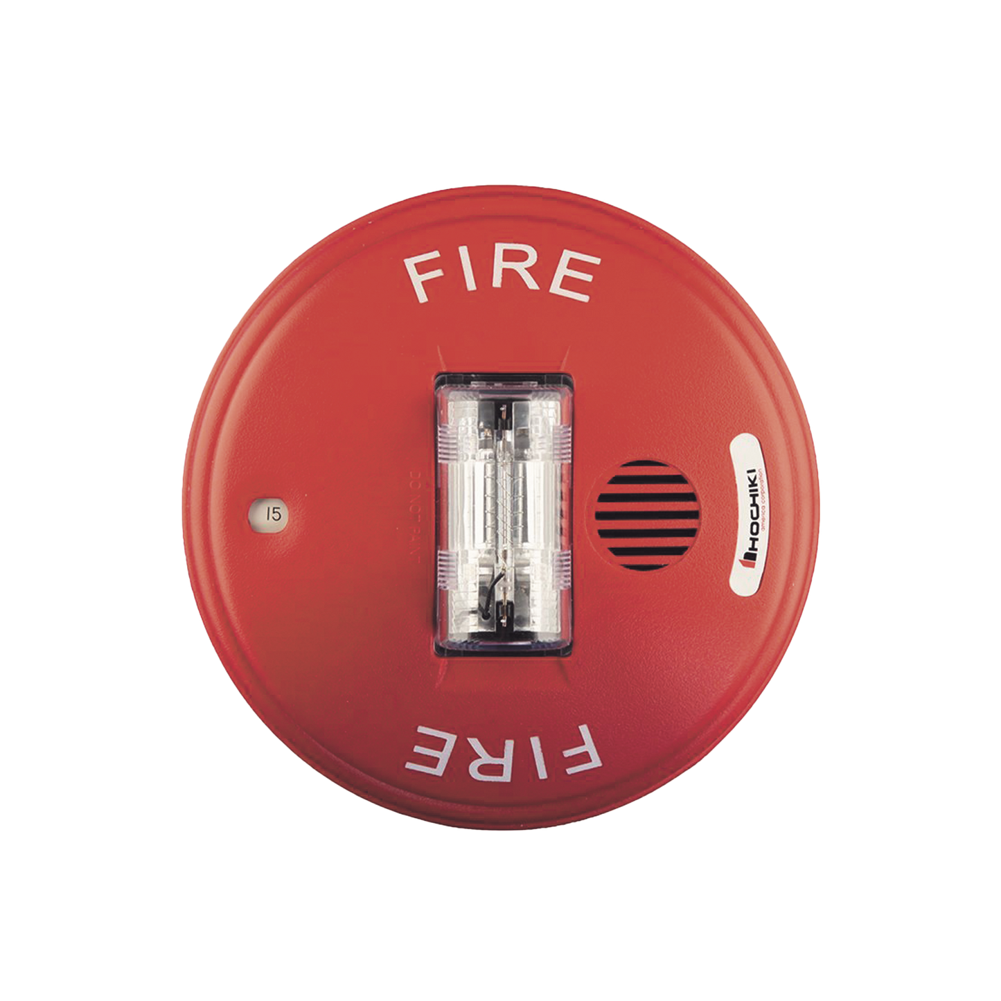 Sirena Estrobo 24 Vcd, Instalación en Techo, Multi Candela, Color Rojo (0500-06100)