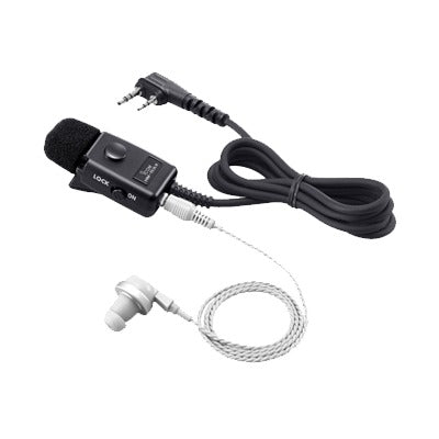 Micrófono Audifono de solapa con inserto de oído, para IP100H