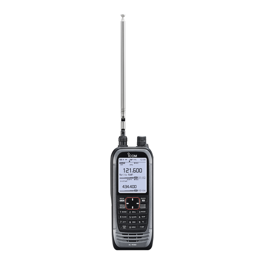 Receptor de comunicación portátil para señal analógica FM, AM y digital NXDN, P25, dPMR