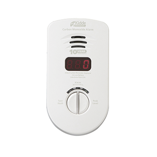 Alarma de Monoxido de Carbono 120 AC ? Batería 10 años ? Display