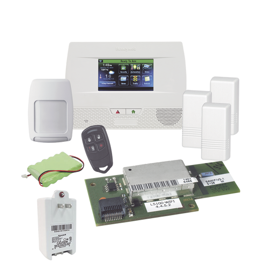 Panel de Alarma Autocontenido con Pantalla Touch L5210 con Modulo Wi-Fi