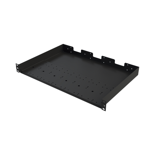 Charola para Rack de 1U, 19 in, Con adaptación para colocar 6 Inyectores PoE Ubiquiti