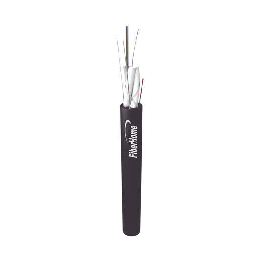 Cable de Fibra Óptica Aérea Mini ADSS (ASU) G.652D, Monomodo de 24 Hilos, Exterior, Span 120, Loose Tube, Precio por metro