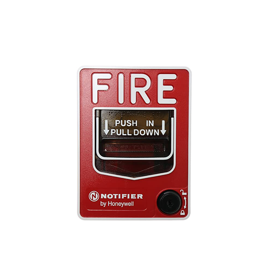 Estación Manual de Emergencia / Direccionable / Doble Acción / Tecnología FlashScan® de NOTIFIER / Texto en Inglés