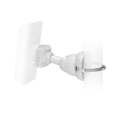 Montaje de pared o mástil con ajuste preciso de 3 ejes para NanoStation LOCO M2,/M5 de Ubiquiti
