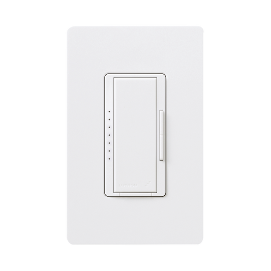 Atenuador (Dimmer) Un Solo Polo, Multilocación, 3 Hilos, 120-220VCA, 6A, (CFL/LED), Apaga, Enciende y Atenúa Iluminación. Requiere Neutro