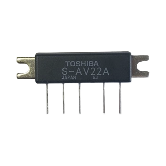 Circuito Integrado S-AV22A en Módulo de Potencia para 144-148 MHz, 7 Watt.
