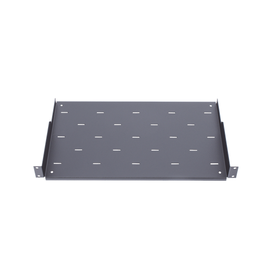 Charola Ventilada para soportar equipos en Rack de 19" y 26 cm de Profundidad, 1U, Color Negro