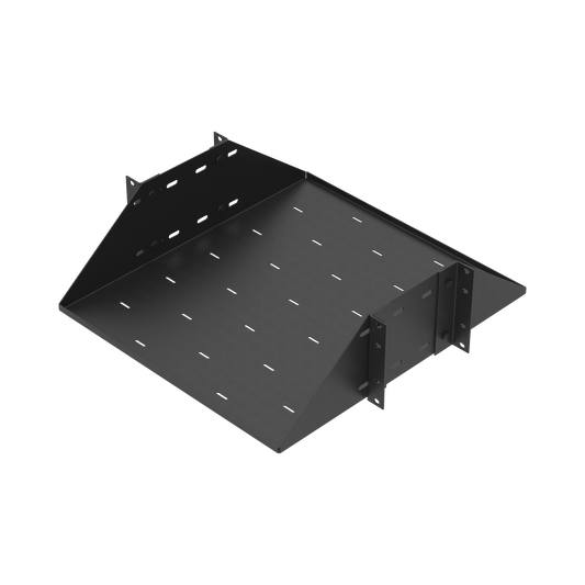 Charola para Servidor o Ups. Rack de 19" de 3 Unidades. Prof.: 484 mm. Hasta 150 Kg  de Carga.