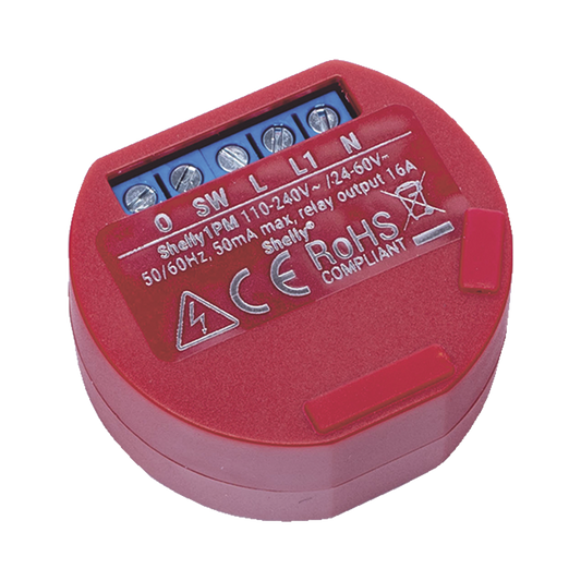 Relevador / Interruptor inalámbrico  WIFI Industrial y residencial inteligente / Hasta 16A  / Medición de consumo / Nube P2P y control Local