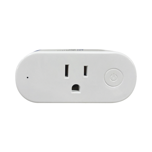 Adaptador PlugIn inalámbrico WIFI/ Nube P2P / Medición de consumo/ Soporta Google y Alexa / 15A
