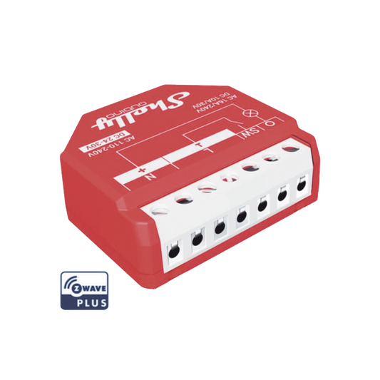 Zwave Relevador inalámbrico inteligente, medición de consumo, 16A, 110-230 V, compatible con HUB Zwave, Hubitat HC7 y HC