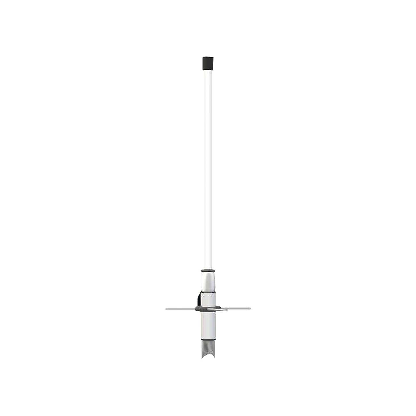 Antena Base Omnidireccional UHF, de Fibra de Vidrio, Ganacia de 6 dB, Frecuencia 440 - 450 MHz, Pre-ensamblada, Conector N-Hembra.
