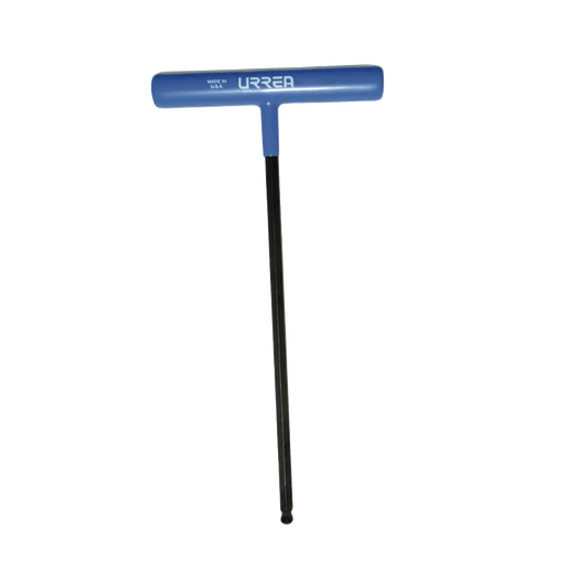 Llave hexagonal larga tipo T/ Punta de Bola Ergonómica / Métrica 6 mm.