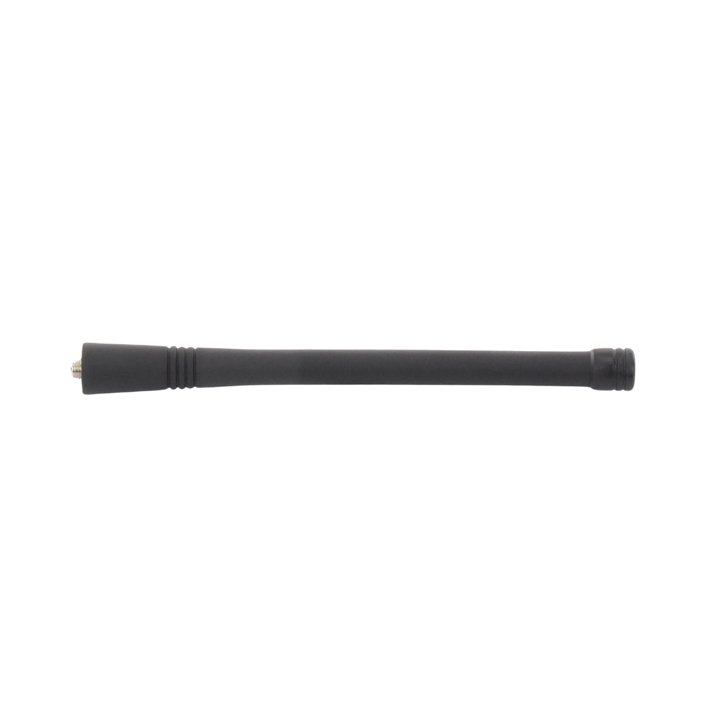 Antena helicoidal  6¨ VHF para radio portátil (136-174 MHz) Conector de Rosca o Plano para radios Kenwood TK240/270/280/290/2100/2200/2300 y Motorola GP300/350/68, P110,SP10, SP50, PRO5150, HT750, EP450