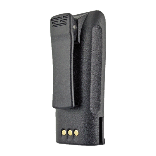 Batería de Li-Ion, 2500 mAh. Alternativa para HNTN4497 para el radio Motorola  EP-450/ DEP 450/CP200/CP250/PR400/GP3388/CP080/150/200.(incluye clip)