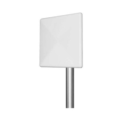 Antena Tipo Panel 2400 MHz, Apertura H/V (18º), Ganancia 20 dBi, Dimensiones 30 x 30 4.5 cm, Conector N- Hembra, Para exterior