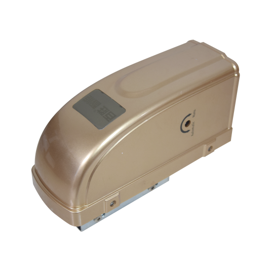Kit de motores para automatizar portones vehiculares abatibles de 2 hojas tipo reja / Hasta 10 m / Hasta 500 kg  / Uso residencial
